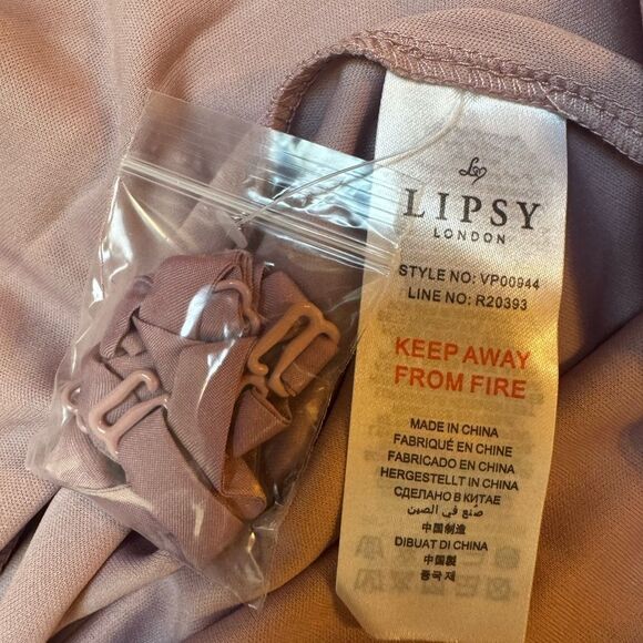 NWT Lipsy Bridesmaid multiway maxi dress in lavender size 2 - Picture 10 of 14